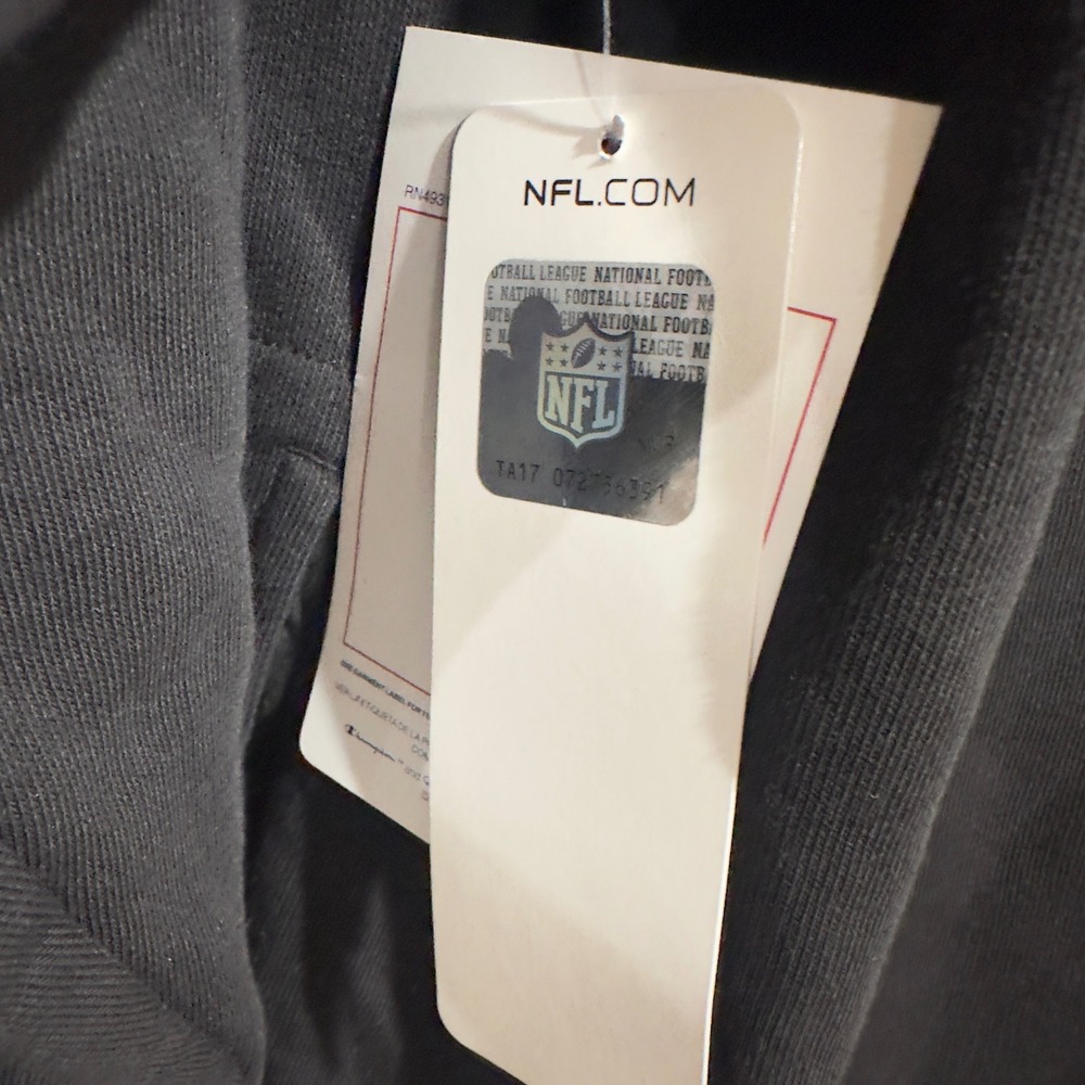 Champion San Francisco 49ers Mens Black V-Neck Pullover Sweatshirt Large New - Picture 9 of 10